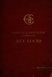 Key locks and door bolts : catalogue number fifteen
