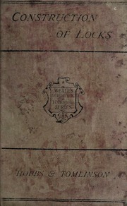 Rudimentary treatise on the construction of locks